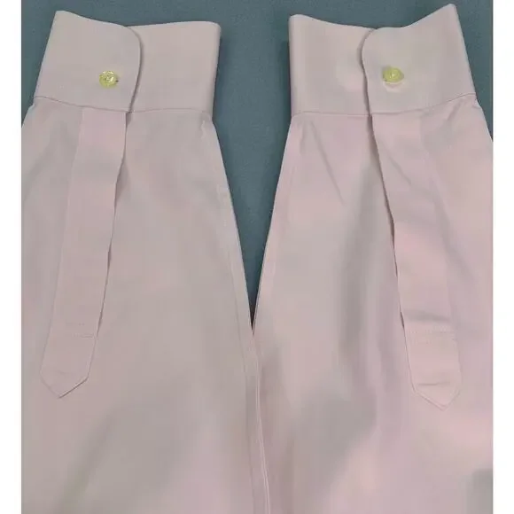 Brooks Brothers Light Pink Supima Cotton Dress Shirt Classic Fit Collar 16-33 - Picture 7 of 10